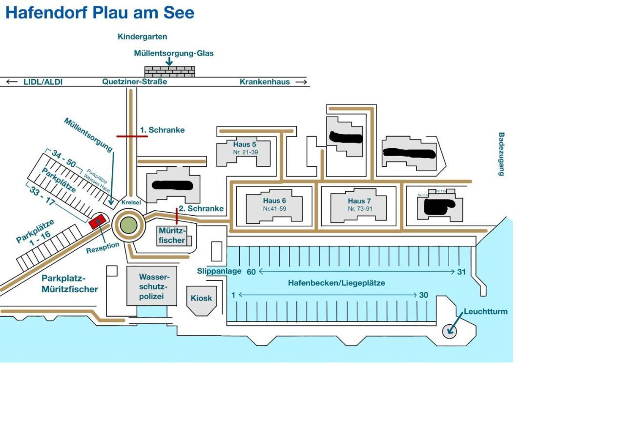 Maisonette Jocki P6 A9 Plau am See Zewnętrze zdjęcie